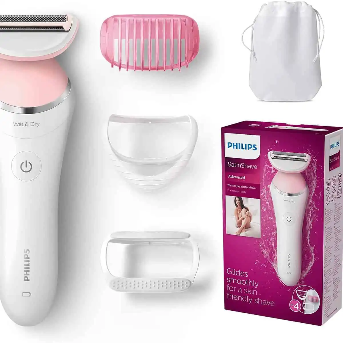Philips elektrischer Nass- und Trockenrasierer – inkl. 4 Zubehörteile (Modell BRL140/00) für 31,99 € inkl. Versand (statt 49,90 €)