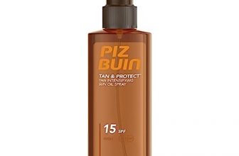 Piz Buin Tan & Protect Bräunungsbeschleuniger Sonnenöl Spray mit Sonnenschutz LSF