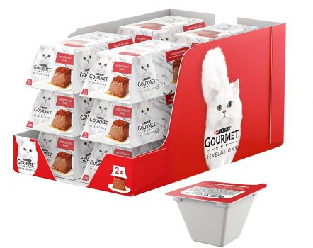 Purina Gourmet Revelations Mousse mit Rind, er Pack ( x g) Amazon.de Haustier