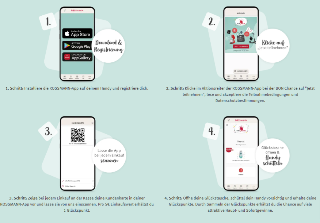 Rossmann App Bon Chance Rossmann De ()