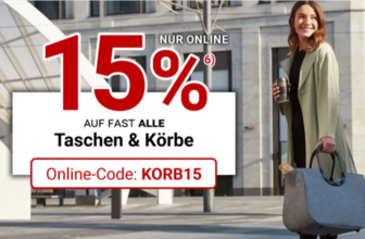 Rabatt auf Taschen & Körbe