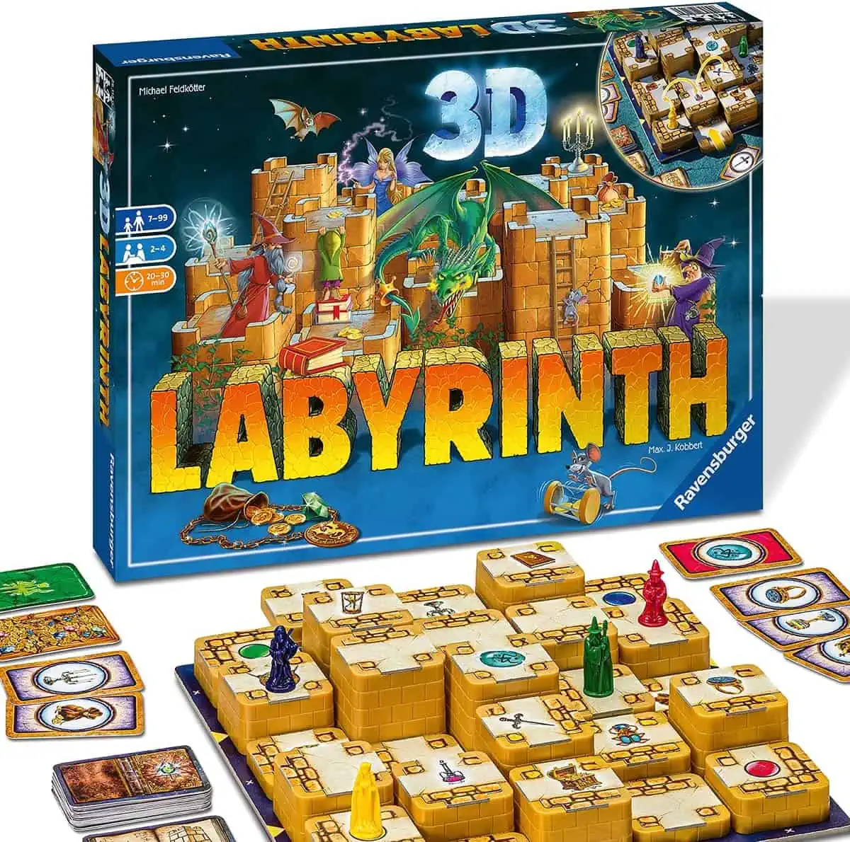 Ravensburger 3D Labyrinth – Gesellschaftspiel für 16,42 € inkl. Prime-Versand (statt 22,64 €)