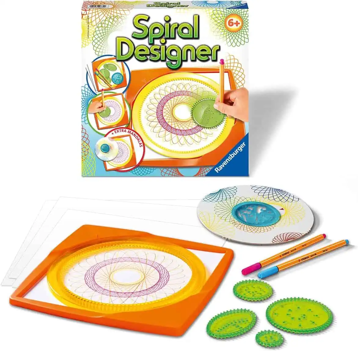 Ravensburger Spiral-Designer – Kreatives Zeichen-Set für Kinder ab 6 Jahren für 9,99 € inkl. Versand (statt 14,99 €)