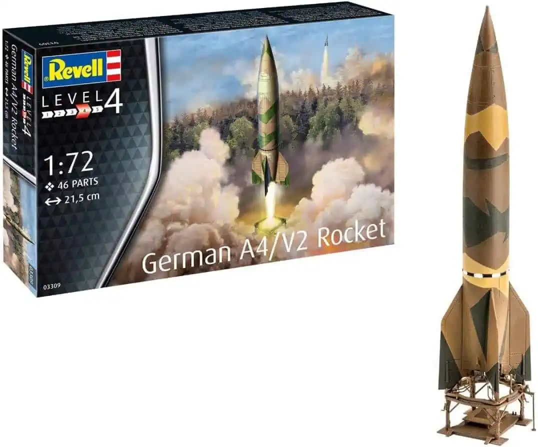 Revell German A4 V2 Rocket (Vehicle 172 03309) für 12,80 € inkl. Prime-Versand (statt 16,08 €)