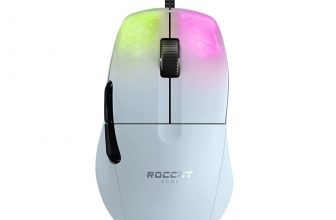 Roccat Kone Pro Gaming Maus in weiß