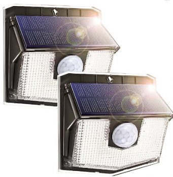 SNOILITE Solarlampen für Außen LED