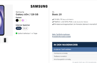 Samsung Galaxy A + o Basic mit GB LTE