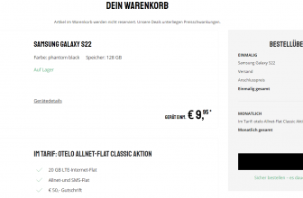 Samsung Galaxy S + otelo Allnet Flat Classic mit GB LTE