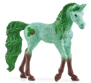 Schleich, Einhorn, Spielfigur Sammeleinhorn Minzschokolade bayala Mehrfarbig, Kunststoff, únic