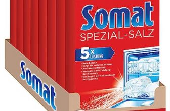 Somat Spezial Salz x kg Spülmaschinensalz für weiches Wasser Wasserenthärter für die Spülmaschine wirkt gegen Kalk für glänzende Ergebnisse Amazon de Drogerie Körperpflege