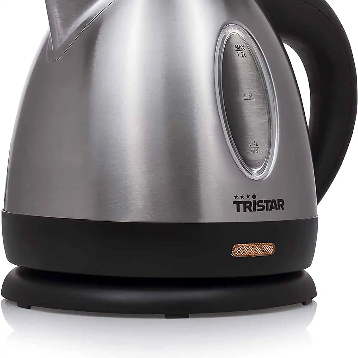 Tristar Edelstahl Wasserkocher (1,2 Liter Fassungsvermögen, 850 Watt)