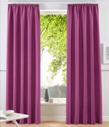 Vorhang »Raja«, my home, Kräuselband (2 Stück), blickdicht 140 cm x 145 cm in hellblau ab 5,59 € ( Otto Lieferflat)