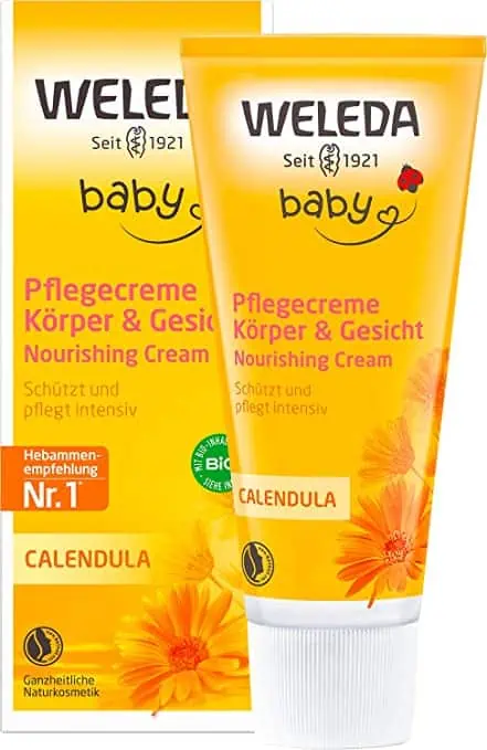 WELEDA Bio Baby Calendula Pflegecreme Körper & Gesicht 75ml ab 4,52 € inkl. Prime-Versand
