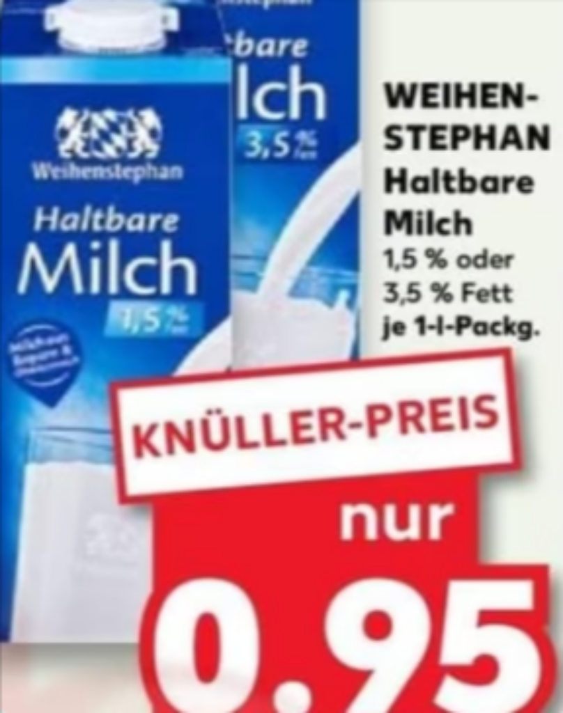 Weihenstephan Haltbare Milch