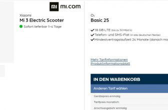 Xiaomi Mi Electric Scooter + o Basic mit GB