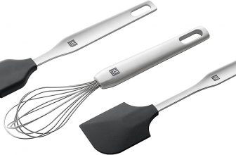 Zwilling Back Set Twin er Set (Edelstahl Backpinsel, Teigschaber, Schneebesen mit Silikon)