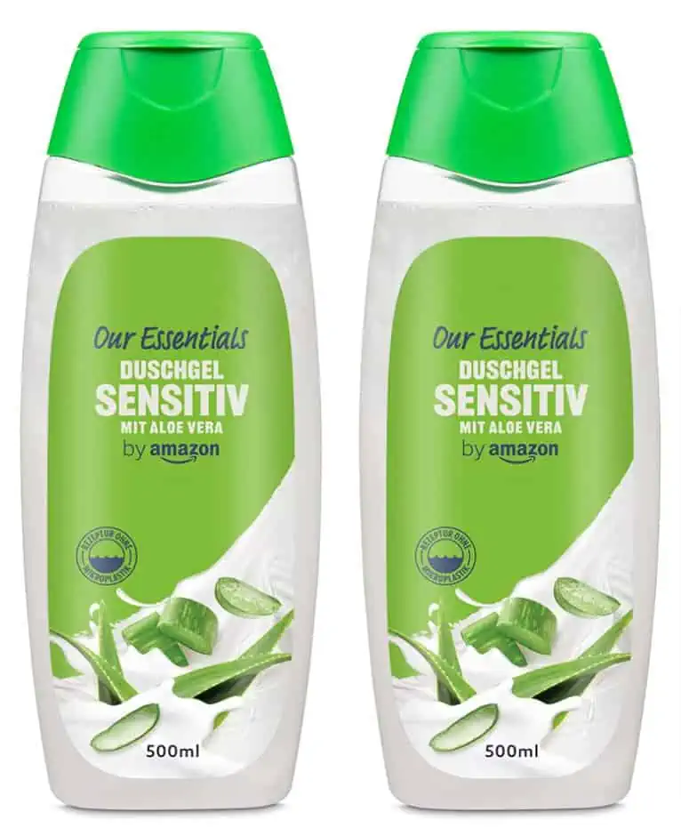 by Amazon Duschgel Family Sensitiv, Aloe Vera, 500ml (2er-Pack) für 1,95 € inkl. Prime-Versand