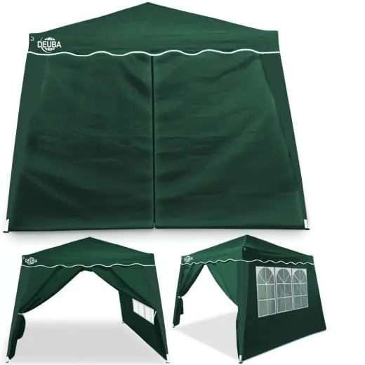 casaria Faltpavillon Capri Grün 3x3m inkl. 4 Seitenwänden ab 84,95 € inkl. Prime-Versand