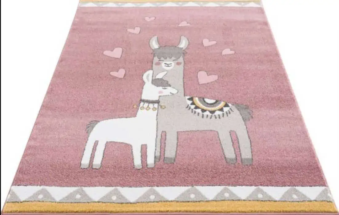 Kinderteppich Lamas, Lüttenhütt, rechteckig, 80 cm x 150 cm x 14 mm ab 9,72 € inkl. Versand (Otto Up) statt 42,99 €