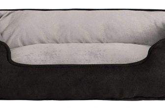 lionto in Hundebett Hundekissen Hundekörbchen Hundesofa, (L) x cm schwarz grau Amazon.de