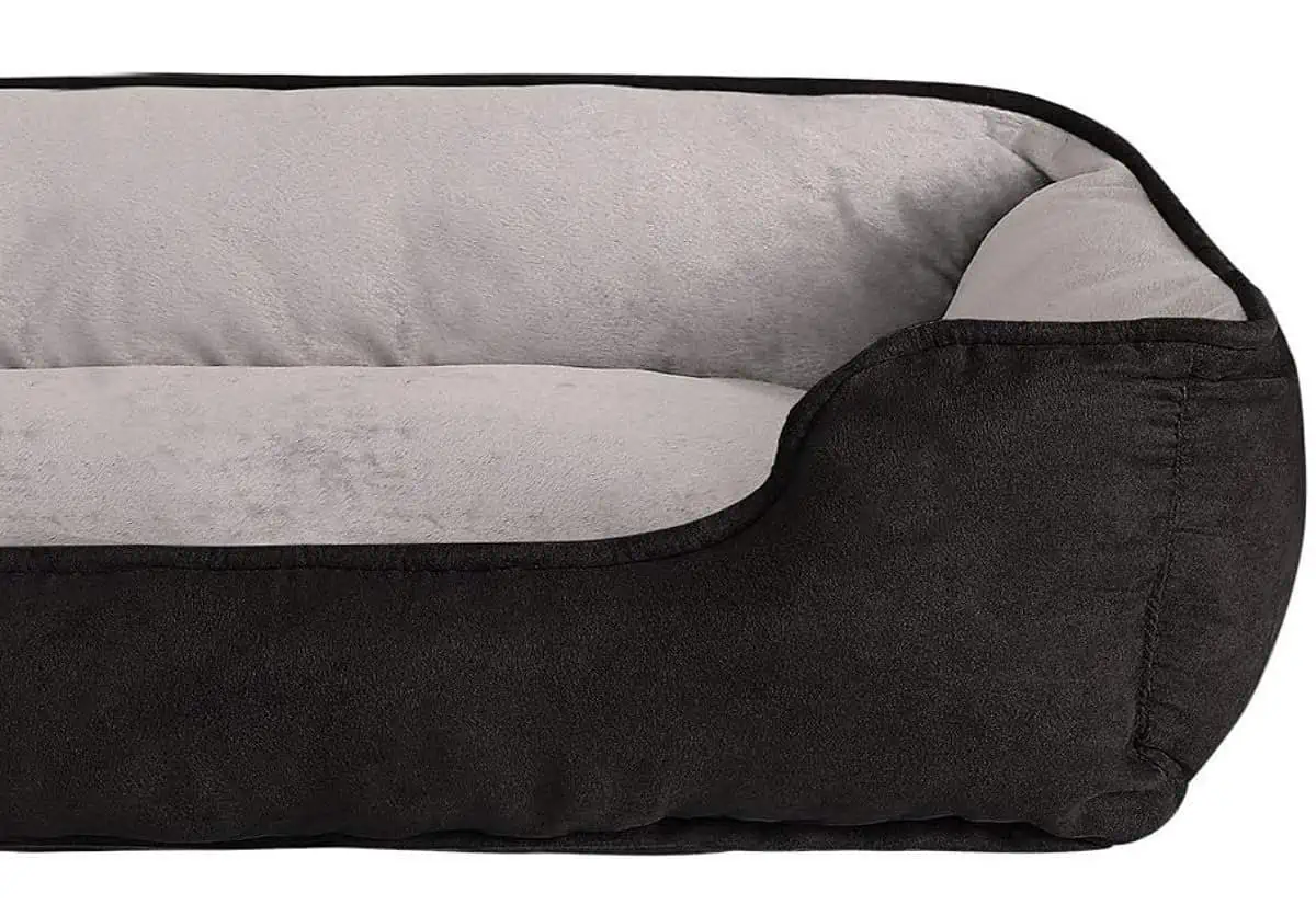 lionto 2-in-1 Hundebett, (L) 110×80 cm schwarz/grau für 24,95 € inkl. Prime-Versand (statt 33,75 €)