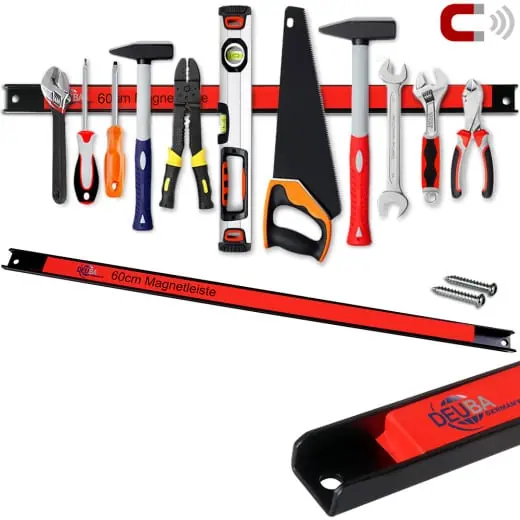 monzana Magnetleiste 60cm inkl. Montagematerial für 10,95 € inkl. Versand