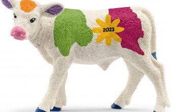 schleich Buntes Frühlings Kalb Spielfigur
