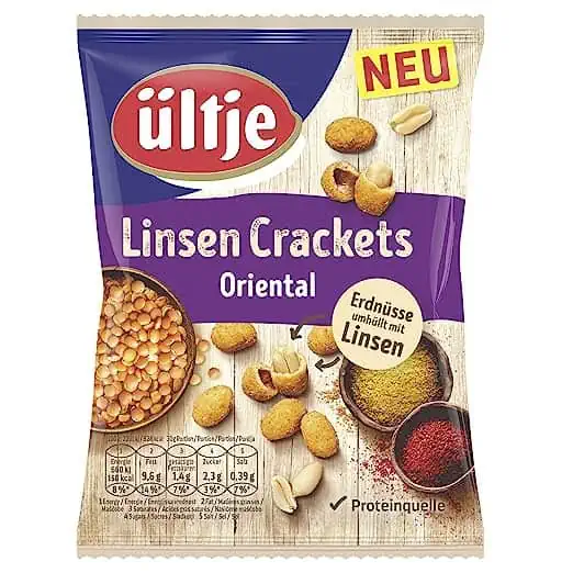 ültje Linsen Crackets 110g ab 1,27 € inkl. Prime-Versand
