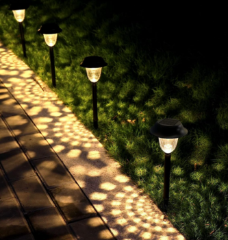 AYCLIF Gartenbeleuchtung Solar Außen LED Gartenbeleuchtung Solar Stück Solarleuchten für