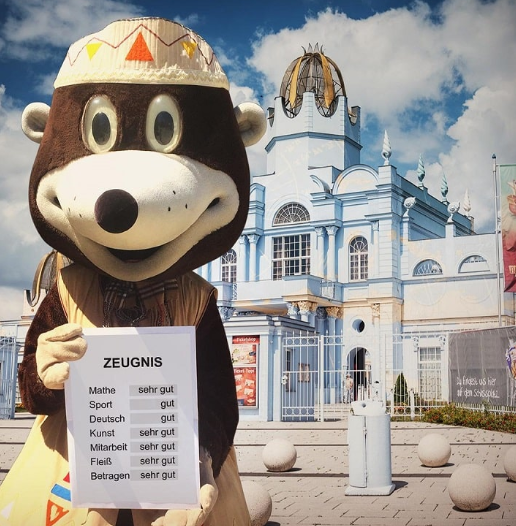 Kostenloser Eintritt in den Belantis Freizeitpark für Schülerinnen und Schüler mit 2 einsen