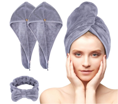 Acksonse-Haarturban-3-Stück-Turban-Handtuch-mit-Knopf-Schnelltrocknend-Haarhandtuch