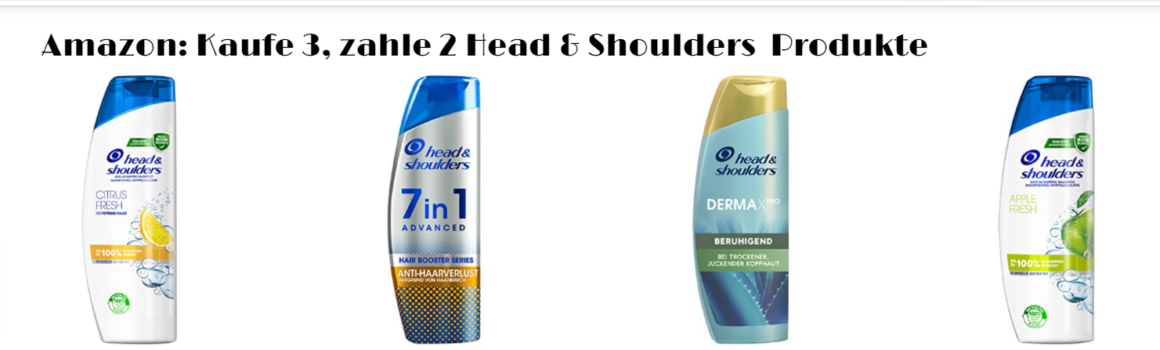 Amazon Kaufe , zahle Head & Shoulders Produkte