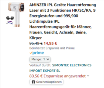 Amazon de Bezahlvorgang ()