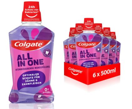 Amazon de Colgate Mundspülung ALL IN ONE x ml