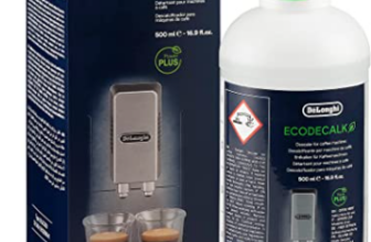 Amazon de De Longhi Original EcoDecalk DLSC – Entkalker für Kaffeemaschinen Kaffeevollautomaten Universal Kalklöser für Entkalkungsvorgänge ml Weiß