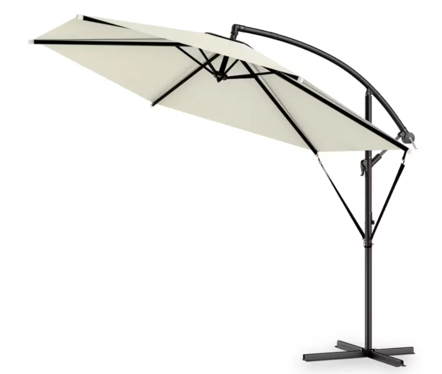 Ampelschirm Creme Alu O330Cm Uv Schutz