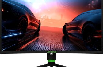 Aryond A V. Gaming Curved Monitor Zoll Hz Curved QHD