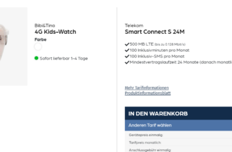 Bibi&Tina G Kids Watch+ Telekom Smart Connect S MB LTE