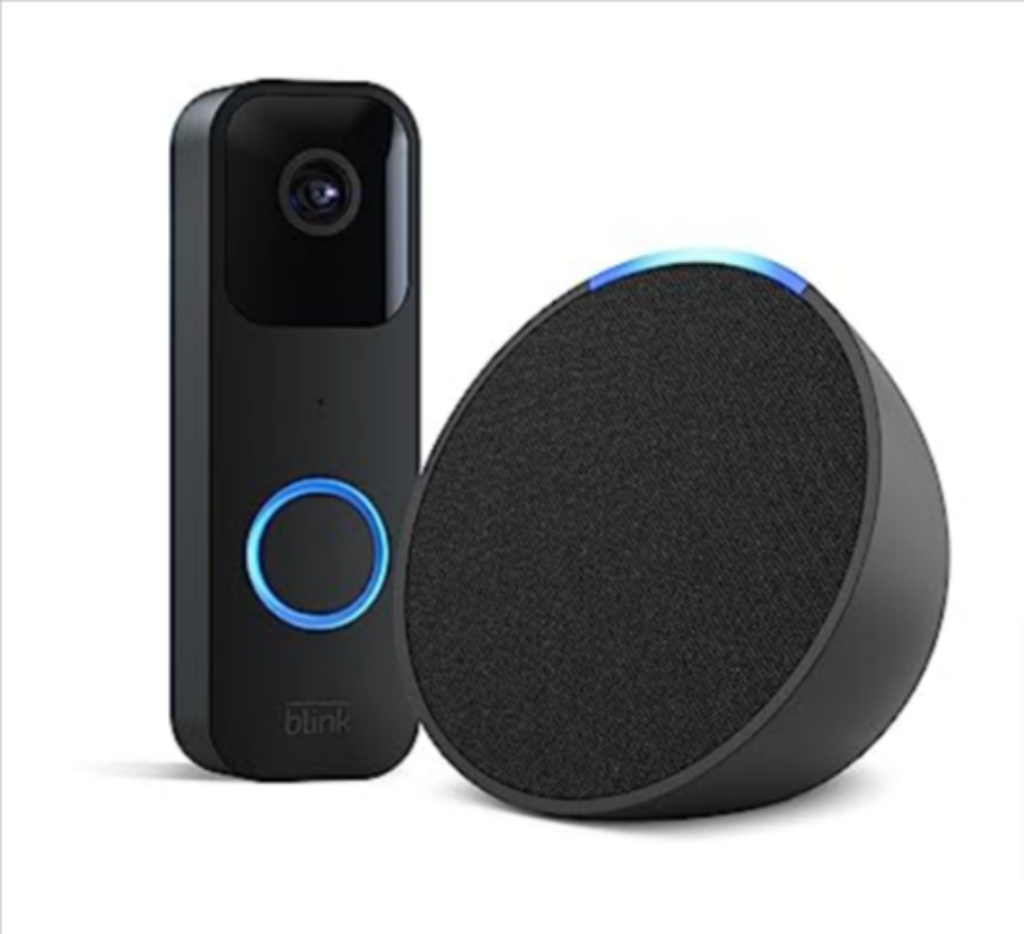 Blink Video Doorbell Schwarz Funktionert Mit Alexa Wir Stellen Vor Echo Pop Anthrazit Smart Home Einsteigerpaket Amazon De Amazon Geräte Zubehör