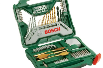 Bosch tlg X Line Titanium Bohrer und Schrauber Set Holz Stein und Metall Zubehör Bohrmaschine Amazon de Baumarkt