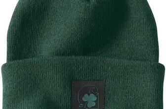 Carhartt Unisex Knit Shamrock Patch Beanie Mütze