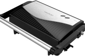 Cecotec Elektrogrill Rock'nGrill 1500 Rapid. 750 Watt - RockStone-Steinverkleidung für 22,90 € inkl. Prime-Versand (statt 34,99 €)