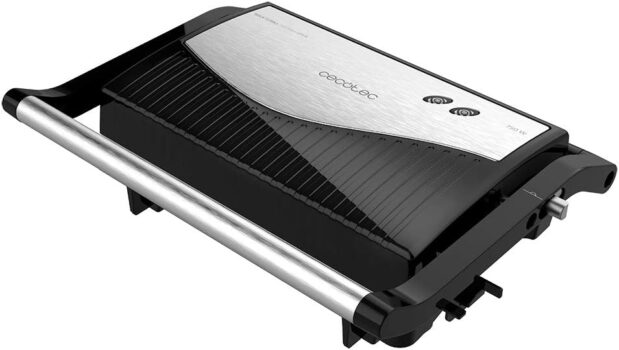 Cecotec Elektrogrill Rock'nGrill Rapid. Watt RockStone Steinverkleidung