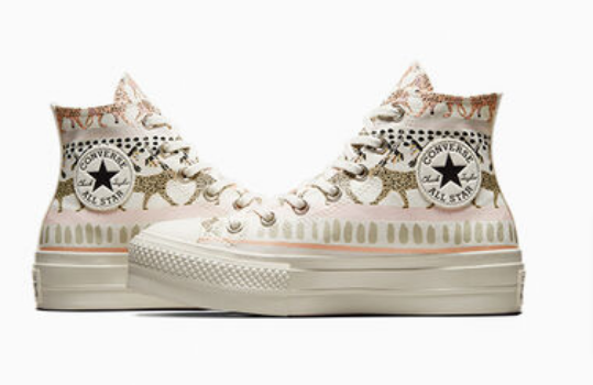 Chuck Taylor All Star Lift Platform Animal Abstract