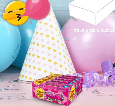 Chupa Chups Big Babol Tutti Frutti Bubble Gum 🫧 Theken-Display 20 x 27,6g ab 7,59 € (Prime) statt 12,80 €