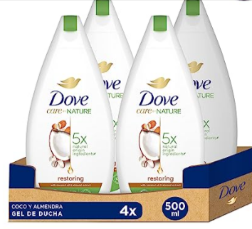 Dove Kokos Und Mandelmilchöl Ml Duschgel Er Pack Amazon De Beauty