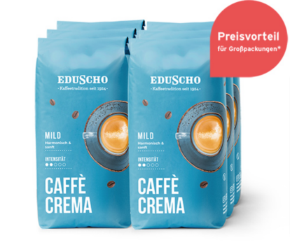 Eduscho Caffè Crema Mild kg Ganze Bohne online bestellen bei Tchibo