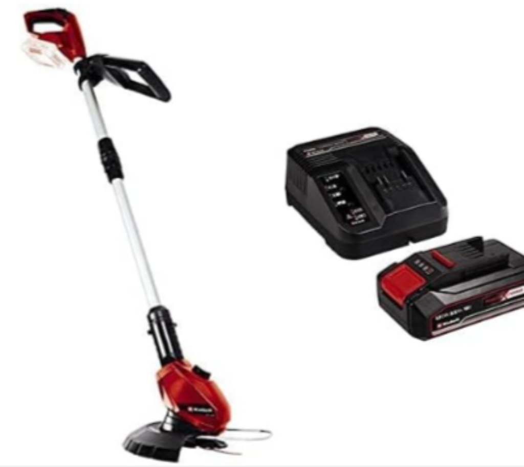 Einhell Akku Rasentrimmer Power X Change Ge Ct Li Li Ion V U Min Dreh Und Neigbarer Motorkopf Flowerguard Inkl Ah Akku Und Ladegerät Amazon De Garten