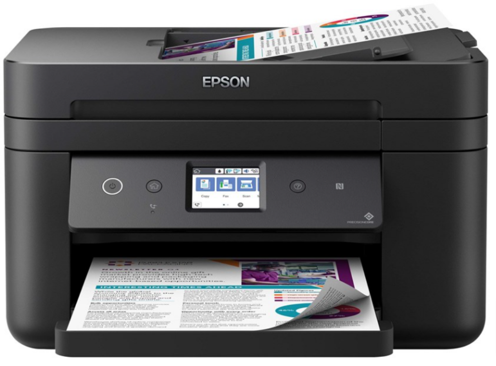 Epson Workforce Wf Dwf Tintendrucker Multifunktion Mit Fax Farbe Tinte