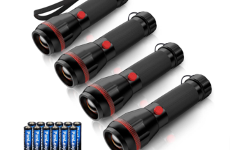 Fulighture LED Taschenlampe LED Mini Taschenlampe Batteriebetrieben